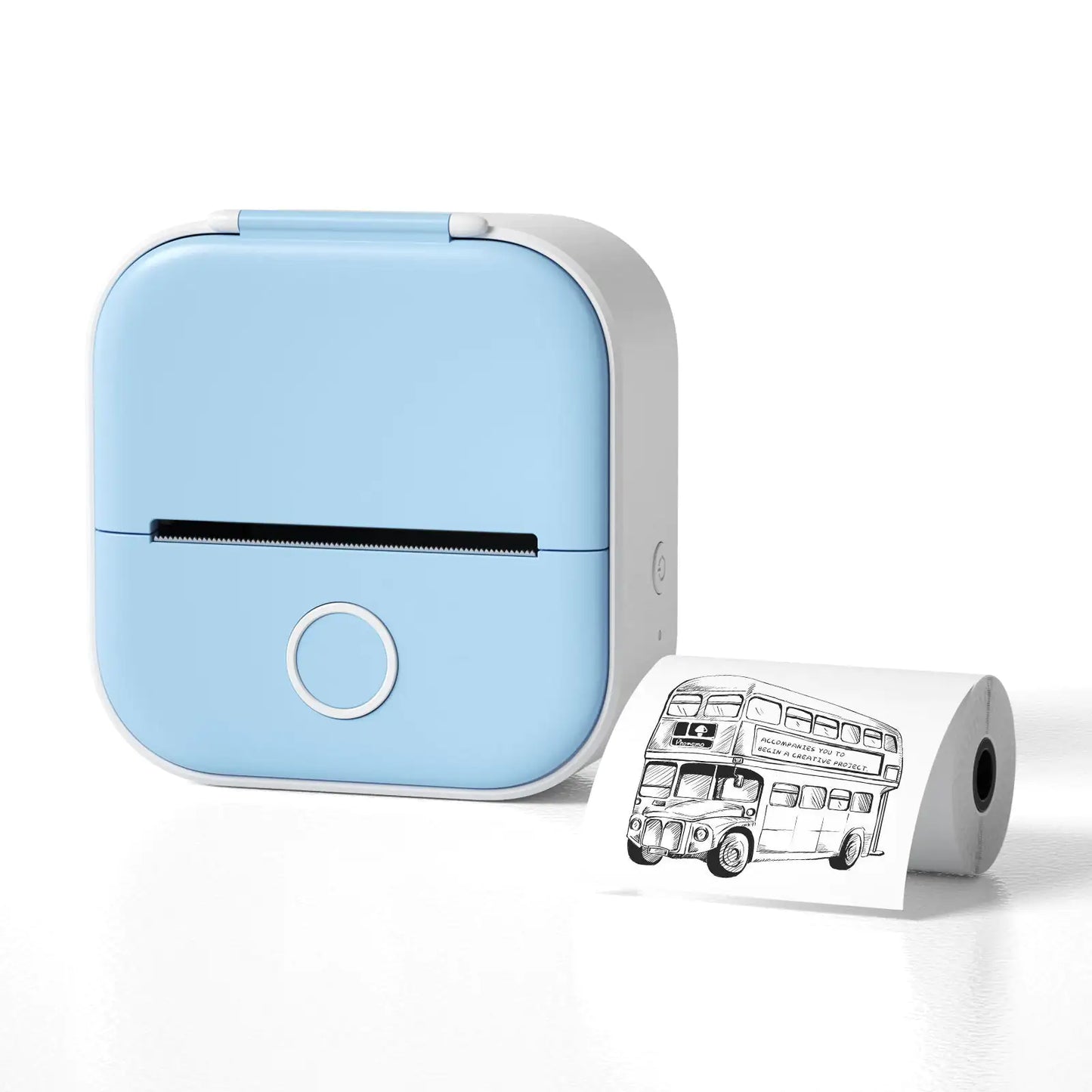 Portable Mini Thermal Label Printer- Home Photo Printer - Bluetooth-compatible Mini Label Printer Price Tag