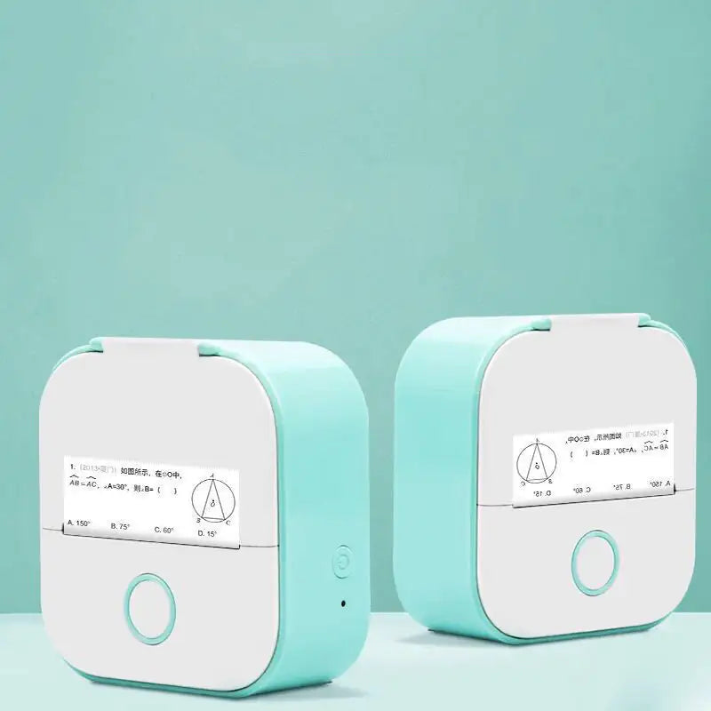 Portable Mini Thermal Label Printer- Home Photo Printer - Bluetooth-compatible Mini Label Printer Price Tag