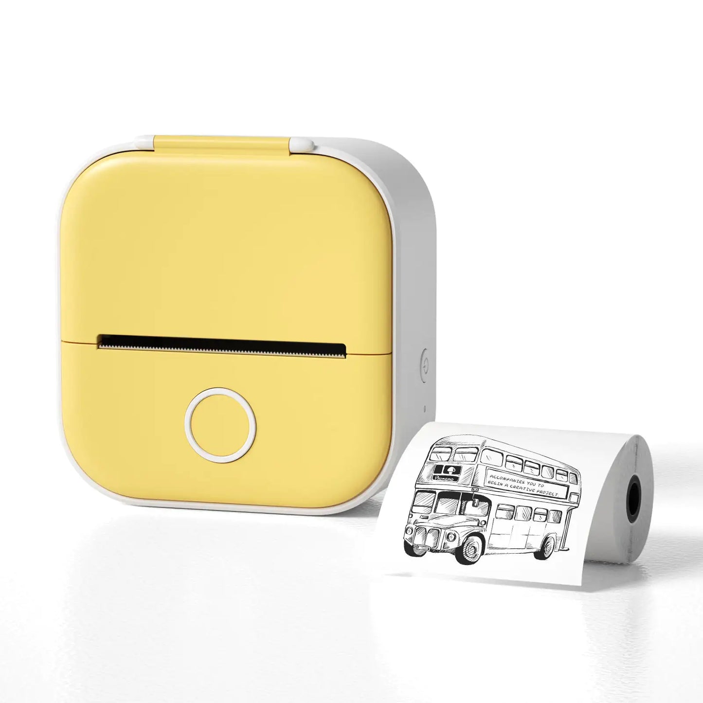 Portable Mini Thermal Label Printer- Home Photo Printer - Bluetooth-compatible Mini Label Printer Price Tag