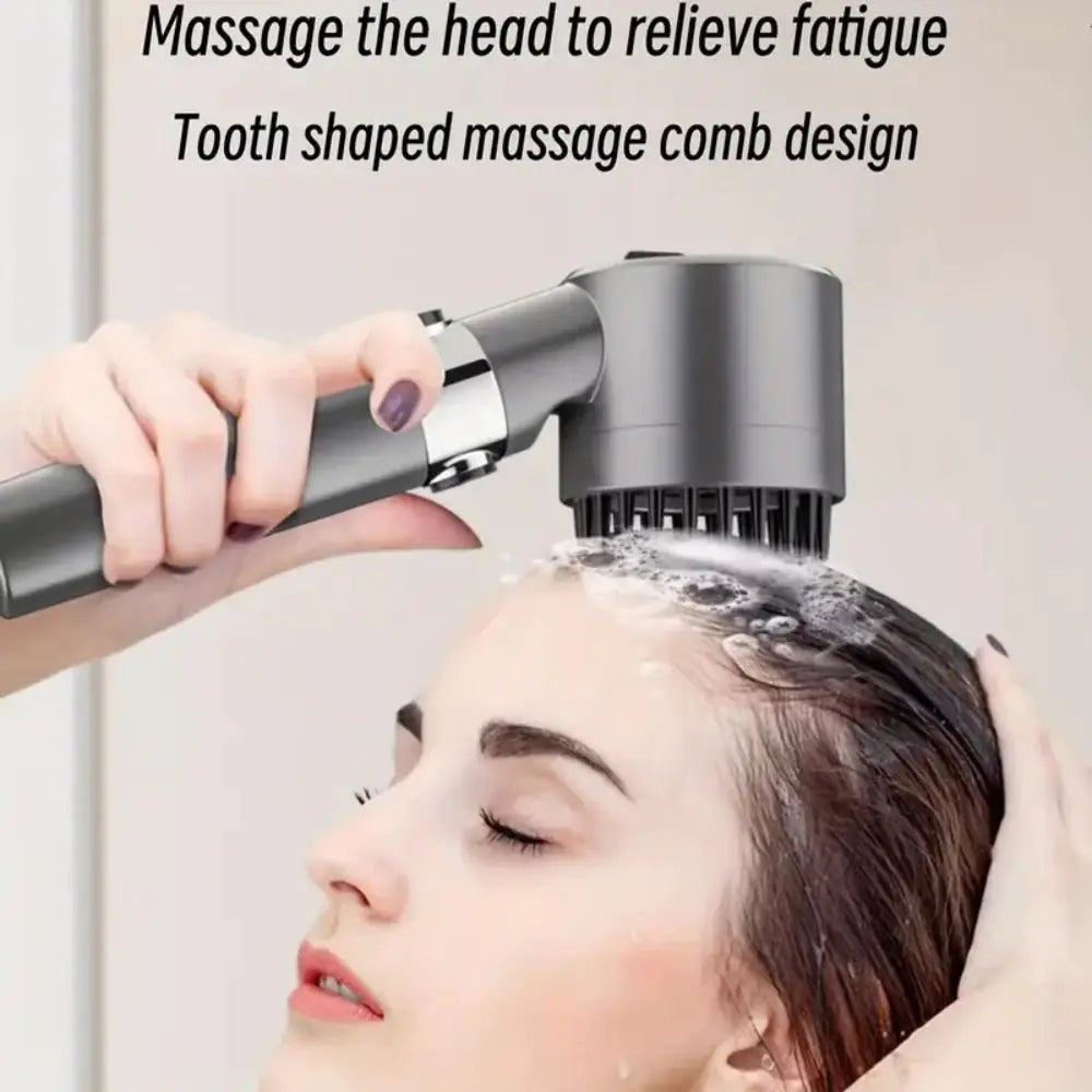 Pressurized Handheld Round Massage Shower Head